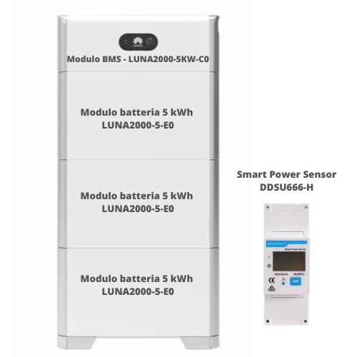 Huawei KIT LUNA2000 15 kWh Monofase